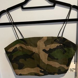 NWT Camo Crop Top
